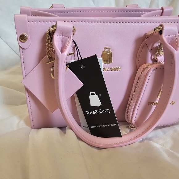 Pink Tote&Carry small mini tote - Picture 3 of 4